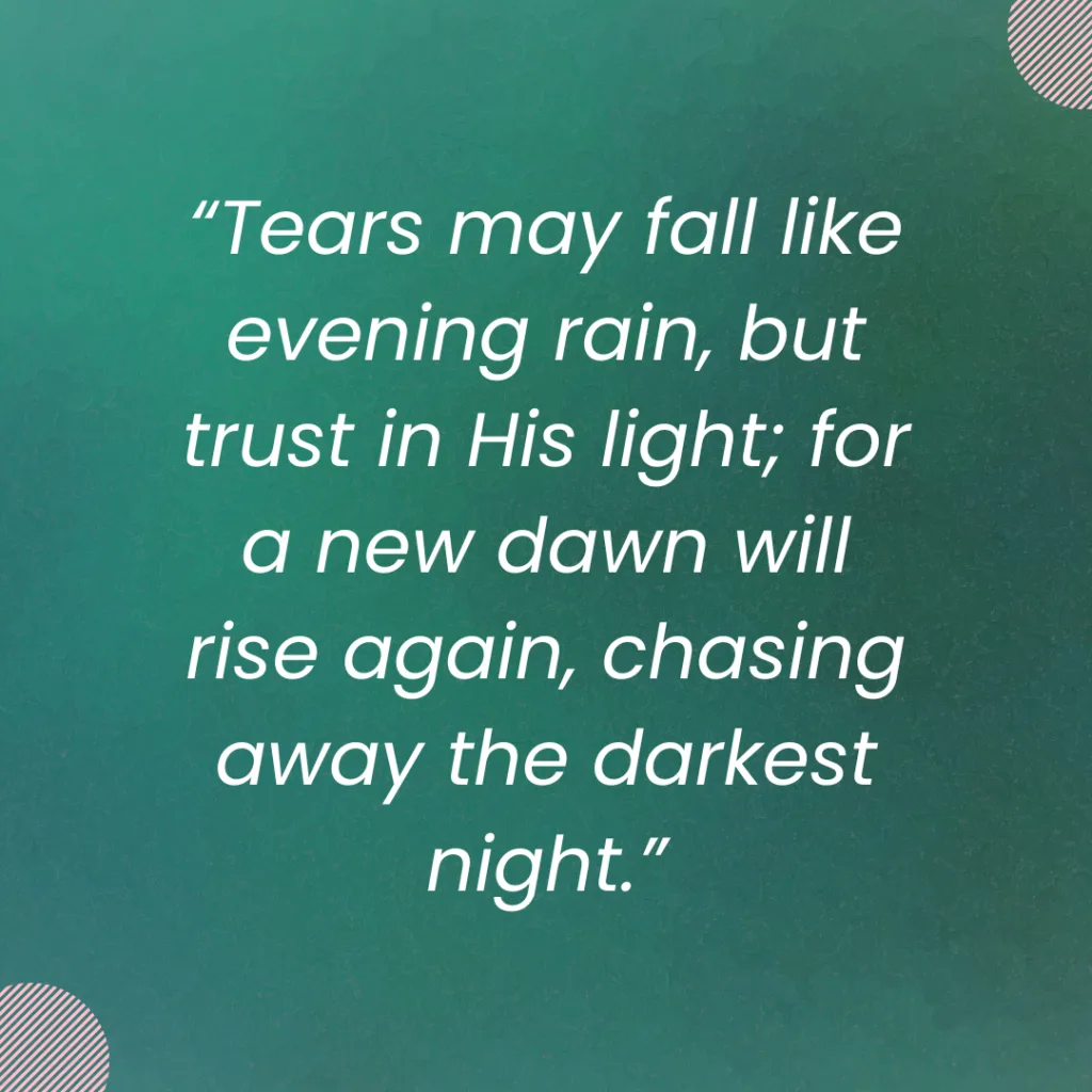 strength for today and bright hope for tomorrow quotes