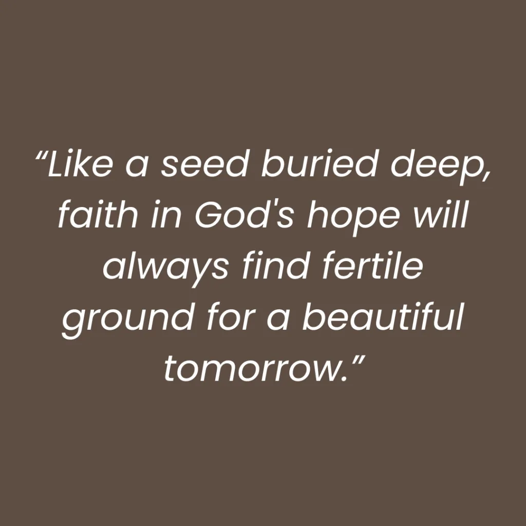 strength for today and bright hope for tomorrow quotes