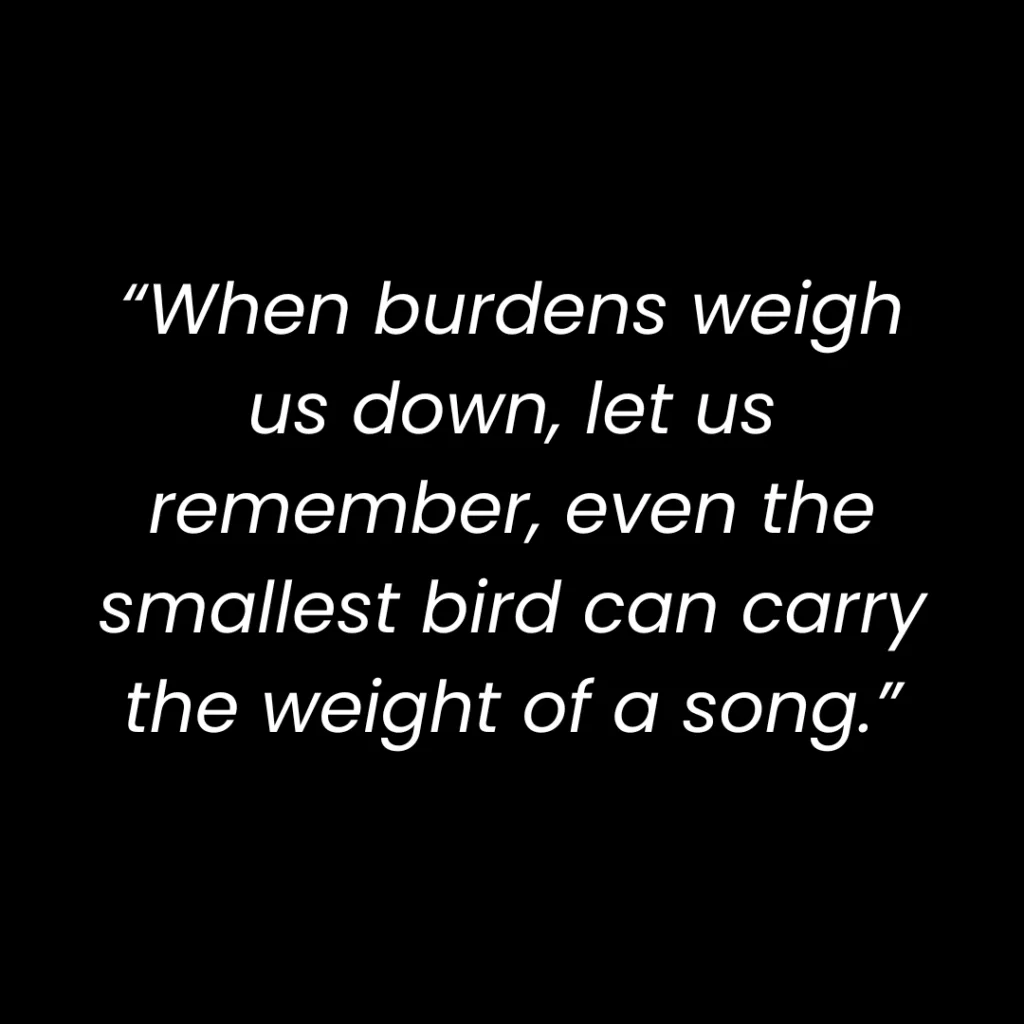 strength for today and bright hope for tomorrow quotes