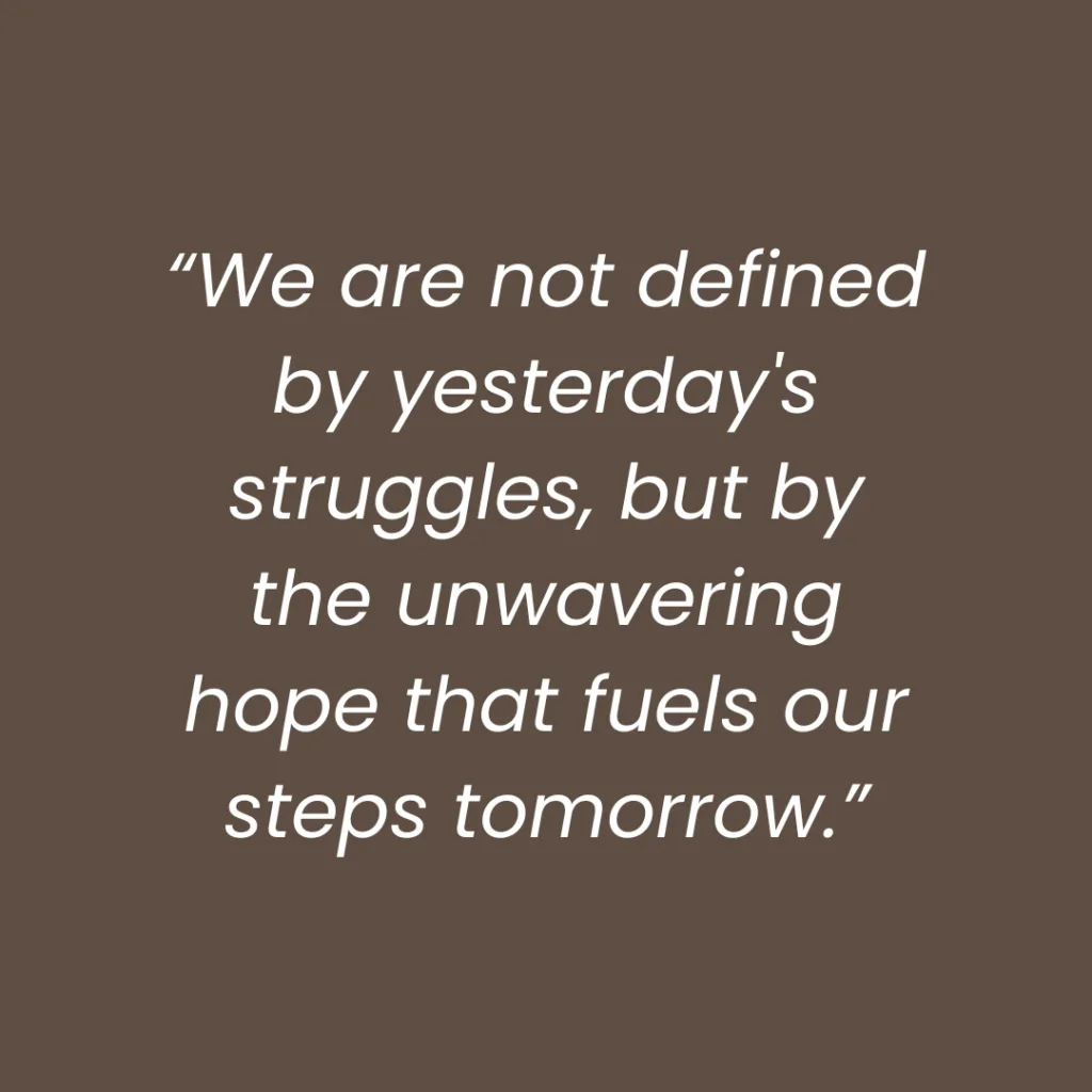 strength for today and bright hope for tomorrow quotes