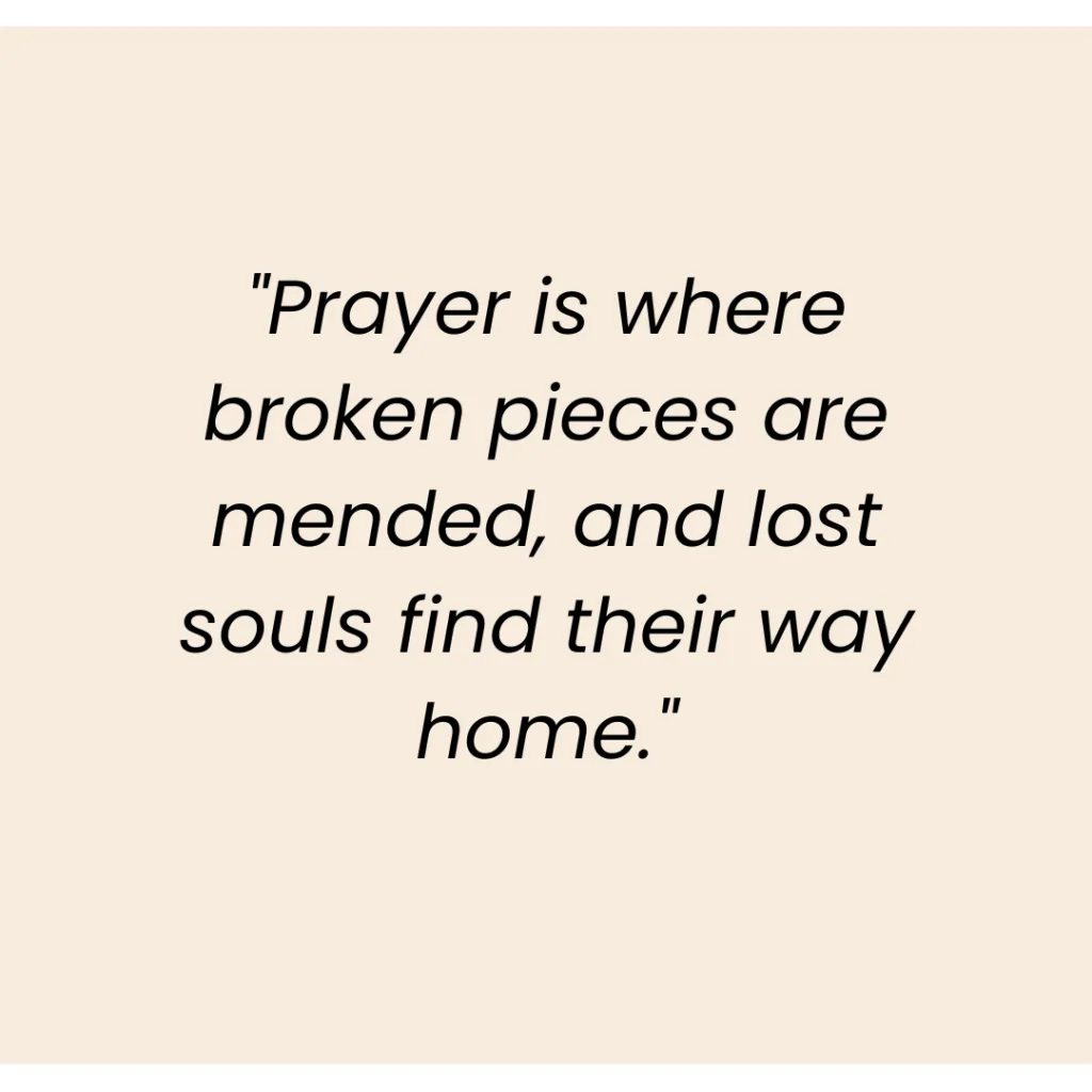 prayer changes things quotes