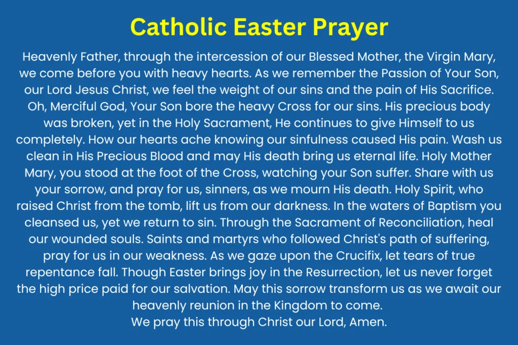 Powerful Easter Prayer - Catholic