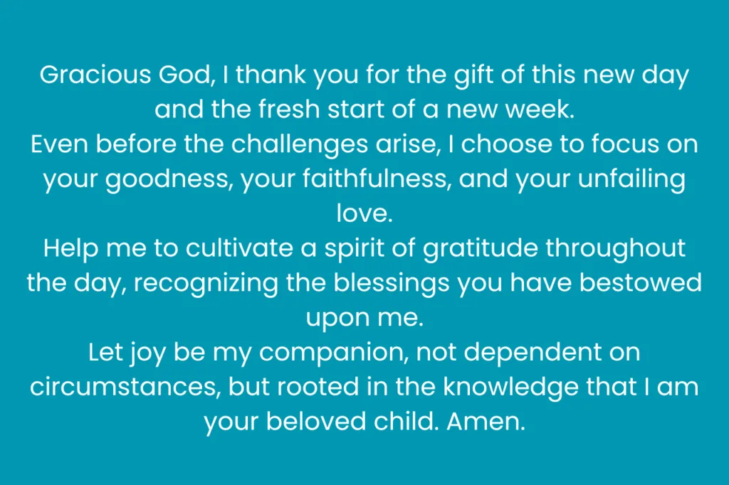 Monday morning prayers and blessings Quotes and images