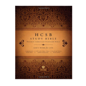 Best HCSB study Bible