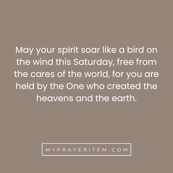 saturday blessings and prayers quotes