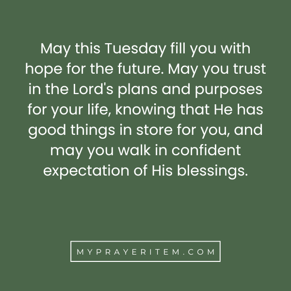 tuesday morning prayers and blessings quotes and images