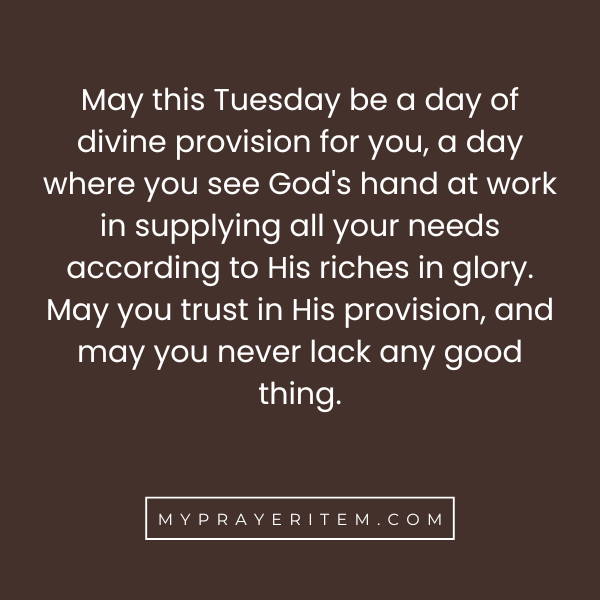 Tuesday Blessings and prayers images free