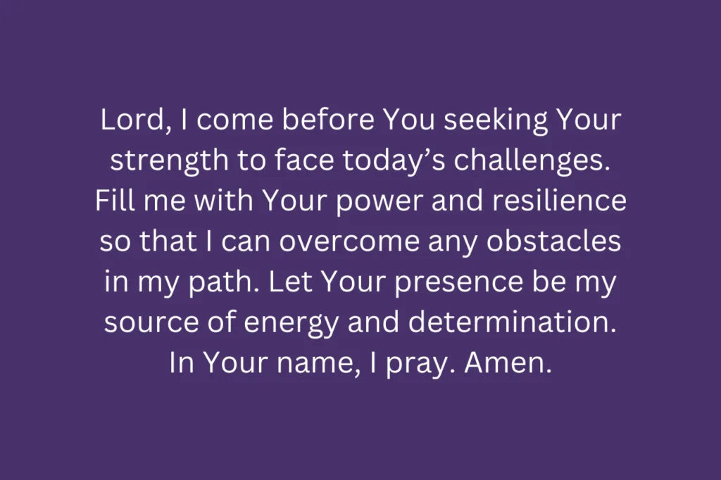 Short Prayers for Strength and Guidance