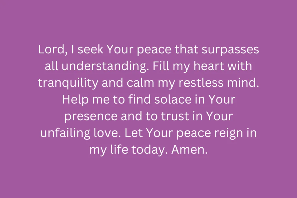 100 Short Prayers for Peace and Comfort