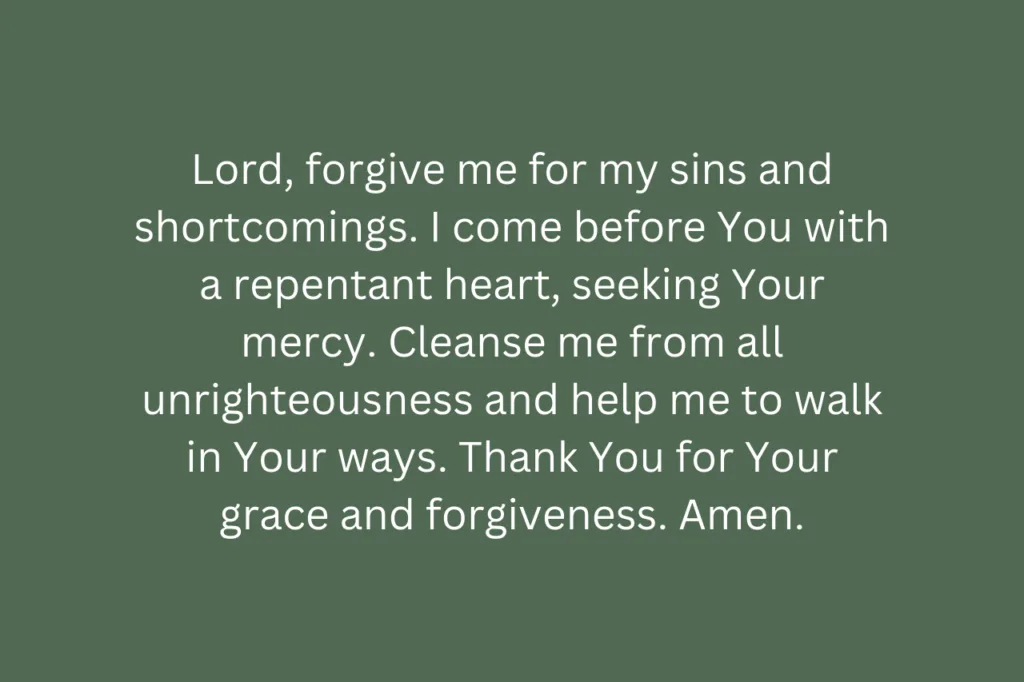 100 Short Prayers for Forgiveness and Mercy