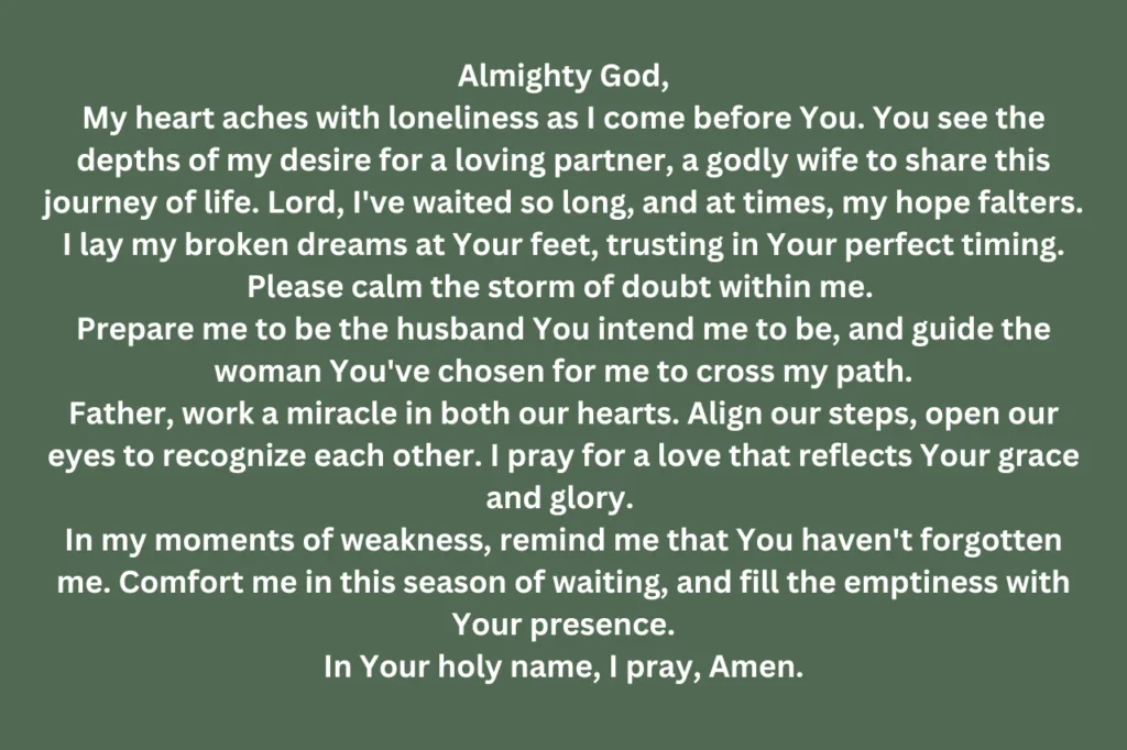 Miracle Prayer to Find a Wife