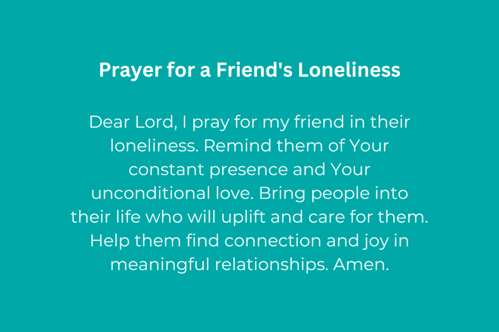 Special prayers for friends