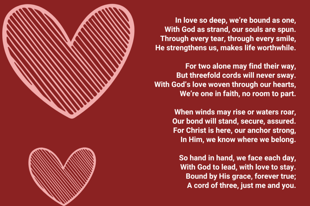 Christian Love Poems for Him​