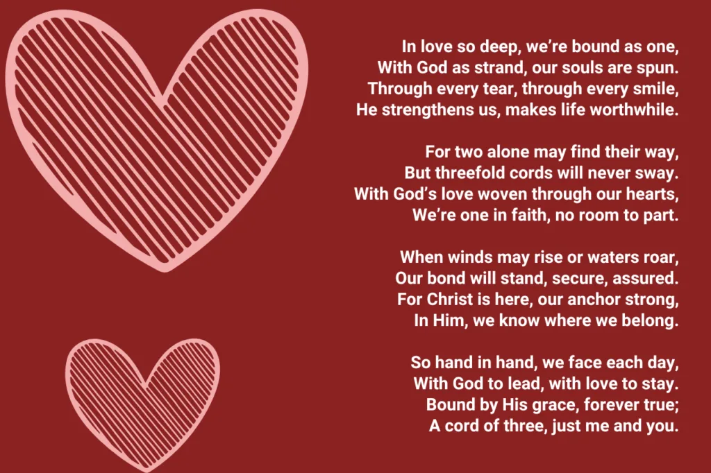 Christian Love Poems for Him
