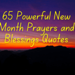 65 Powerful New Month Prayers and Blessings Quotes