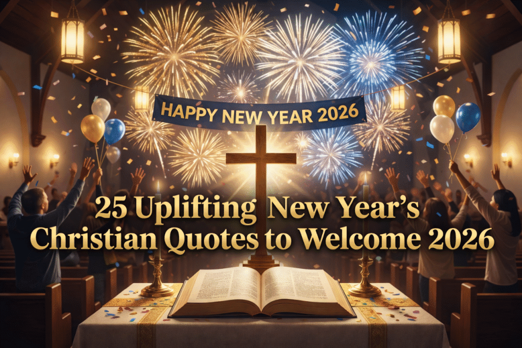 25 Inspirational New Year’s Christian Quotes to Start 2025 Strong