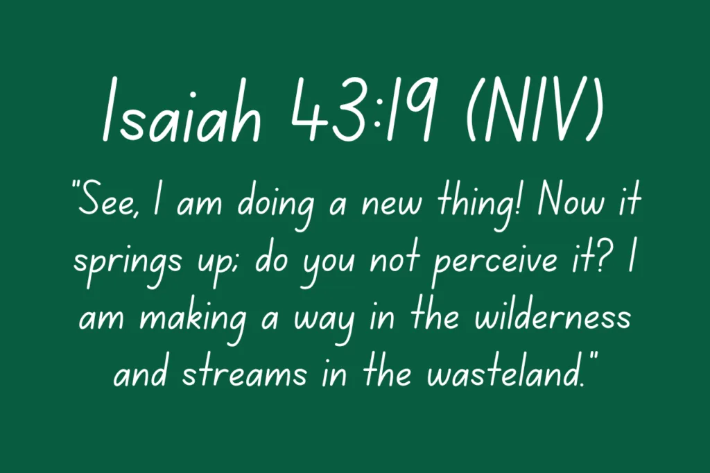 15 Inspirational Bible Verses For New Year 2025