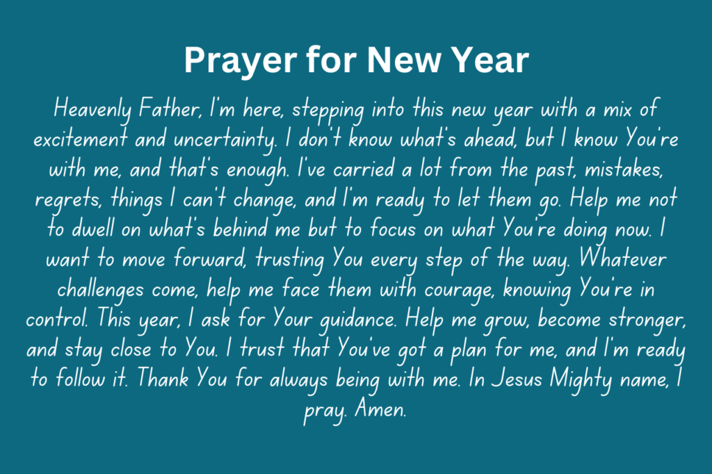 Powerful Prayer for New Year 2025