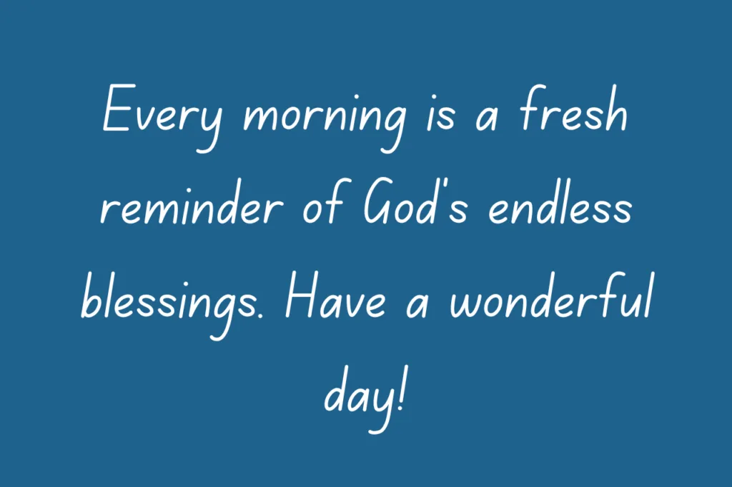 20 Christian Morning Quotes for Friends