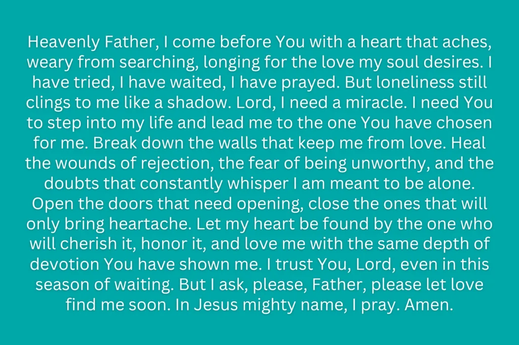 Miracle Prayer for Finding Love