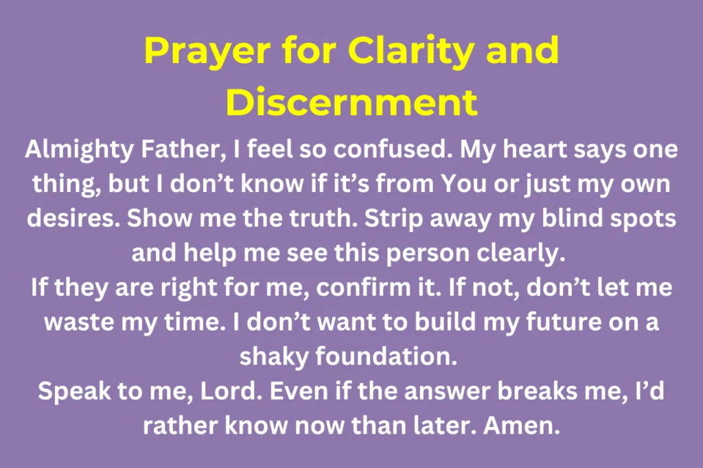 Prayer for Clarity and Discernment