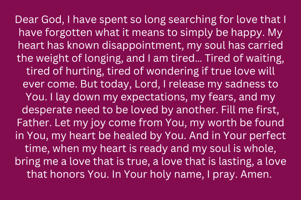 Prayer for True Love and Happiness