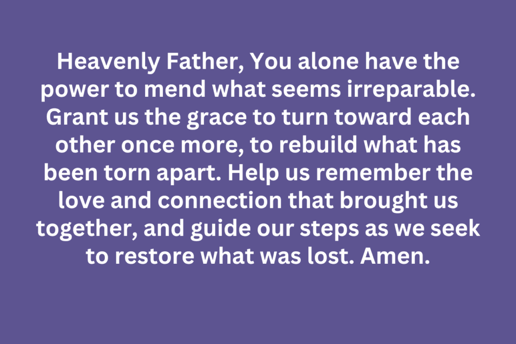 Prayer for Broken Relationship Quotes