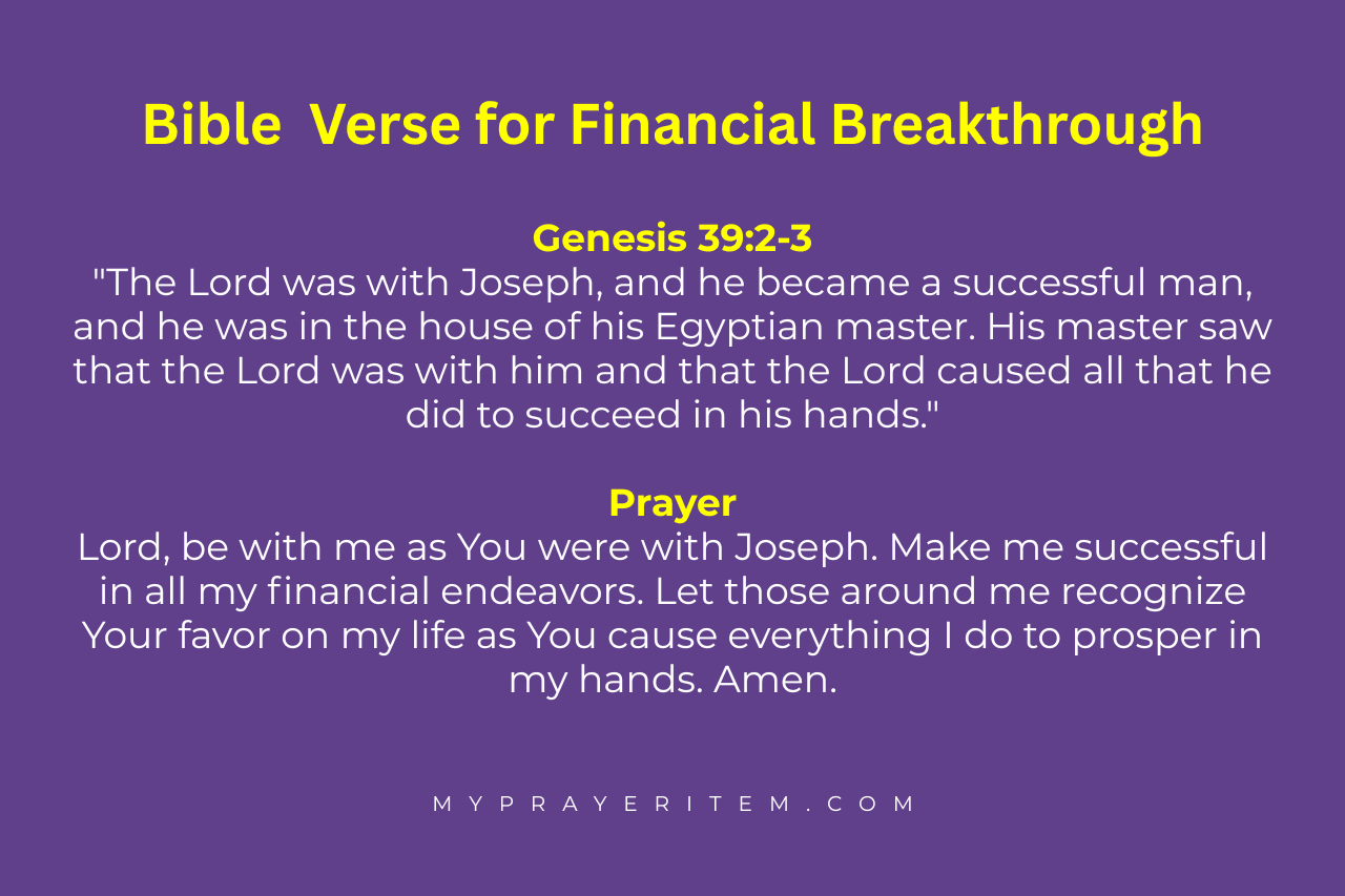 50 Miracle Bible Verses for Financial Breakthrough (with Prayers)