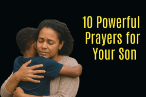 prayer for my son