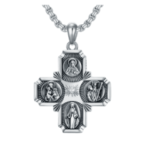 best catholic jewelry for men (silver)