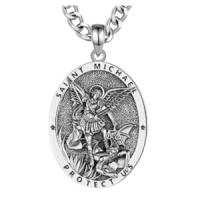best silver jewelry for Catholic men