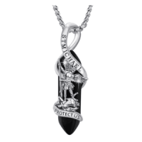 Silver best catholic jewelry for men